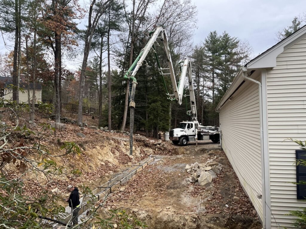 Concrete Footing for a Addition in NH